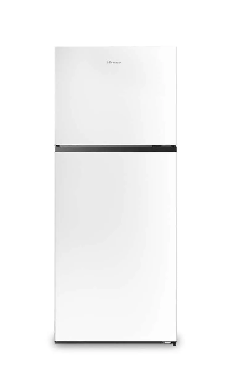 Hisense RT488 488L Double Door Frost-Free Refrigerator with Water Dispenser - Silver, Energy-Efficient Top Mount Fridge