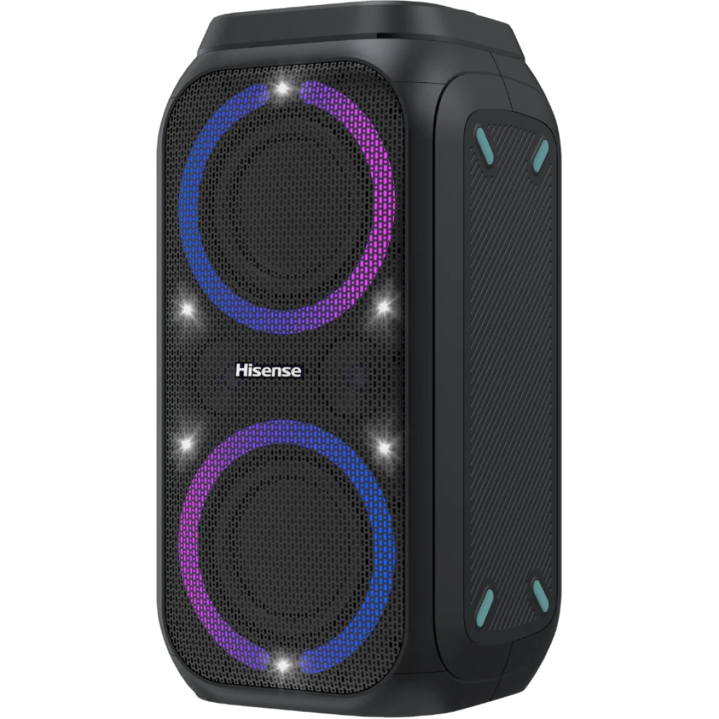 Hisense Party Rocker 160 Wireless Bluetooth Speaker with Deep Bass and LED Effects