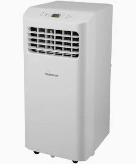 Hisense 9000 BTU Portable Air Conditioner AP-09CR4RKVS00 - Smart Wi-Fi, 3-in-1 Cooling, White