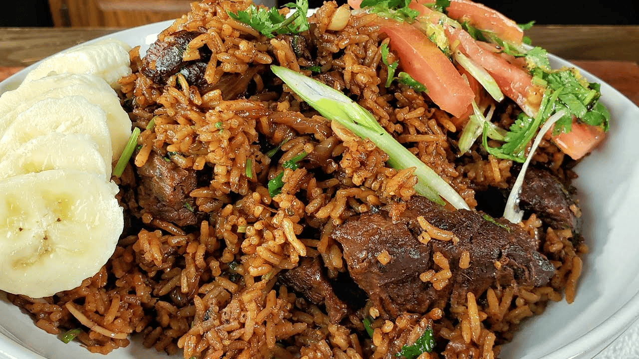 Pilau with Spiced Beef