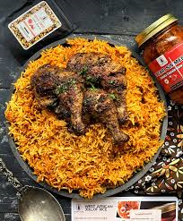 Pilau with Spiced Chicken