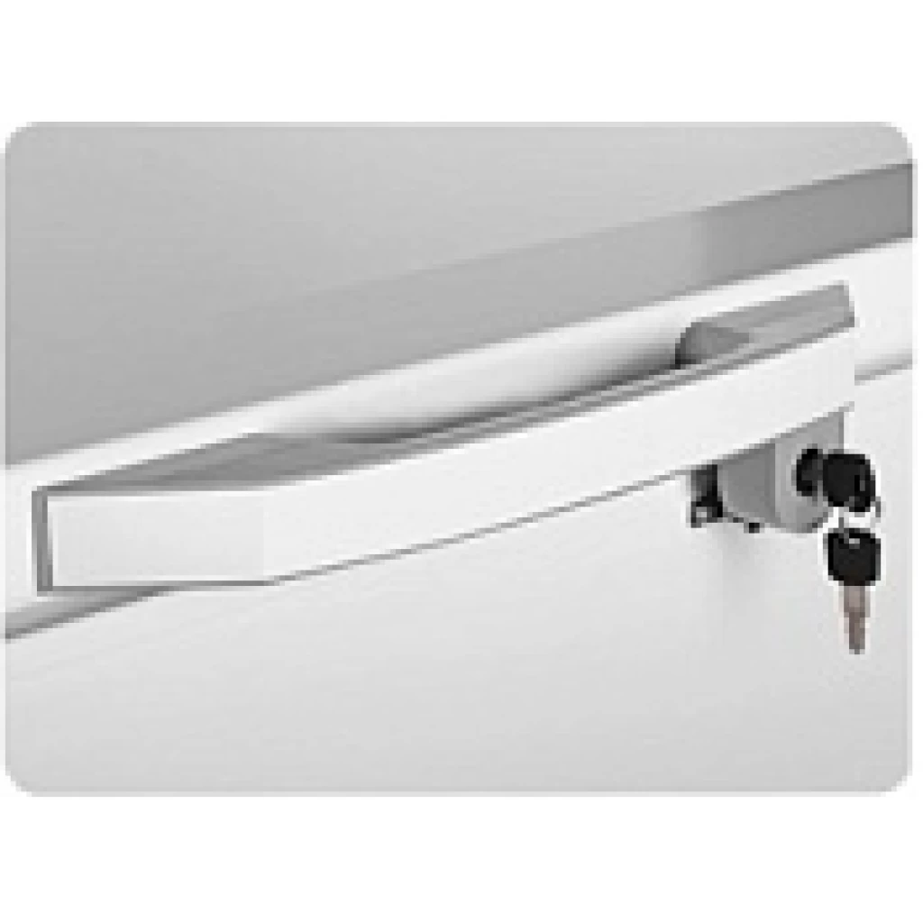 Hisense FC550SH 412L Chest Freezer - Silver, Energy-Efficient Deep Freezer with Fast Freeze and Fridge Guard
