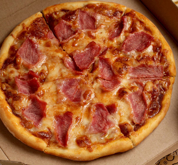 Pork pizza