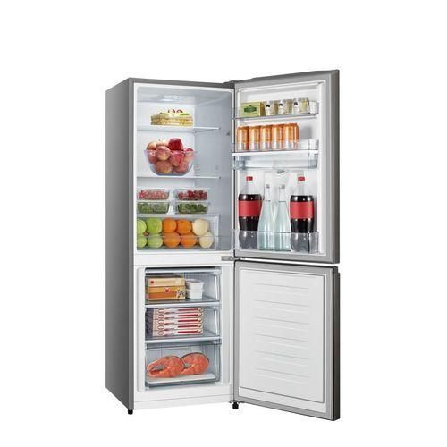 Hisense RB290 290L Bottom Freezer Refrigerator with Inverter Technology, Stainless Steel