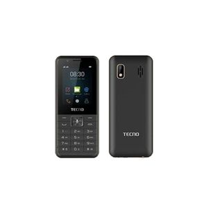 Tecno T313 Cellphone 1200mAh Battery Dual SIM Torch Light 1.77'' Display - Black