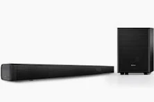 Hisense AX3100 3.1.2 Channel 280W Soundbar with Wireless Subwoofer, Dolby Atmos, Bluetooth 5.0, and HDMI ARC - Black