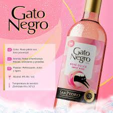 GATO NEGRO SWEET ROSE 750 MLS