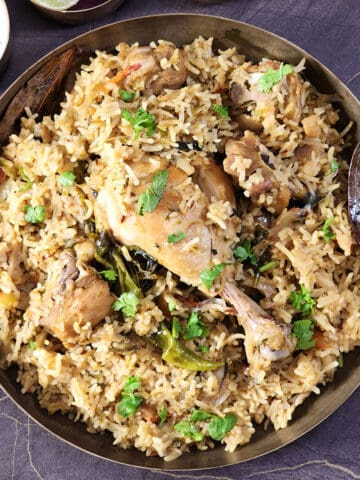 Pilau with Spiced Chicken