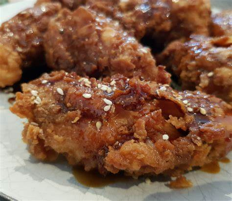 Chicken platter red