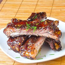 Sweet honey ribs