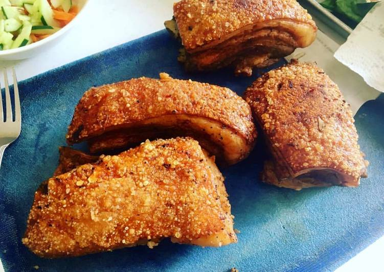 Deep fried pork