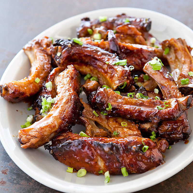 Sweet honey ribs