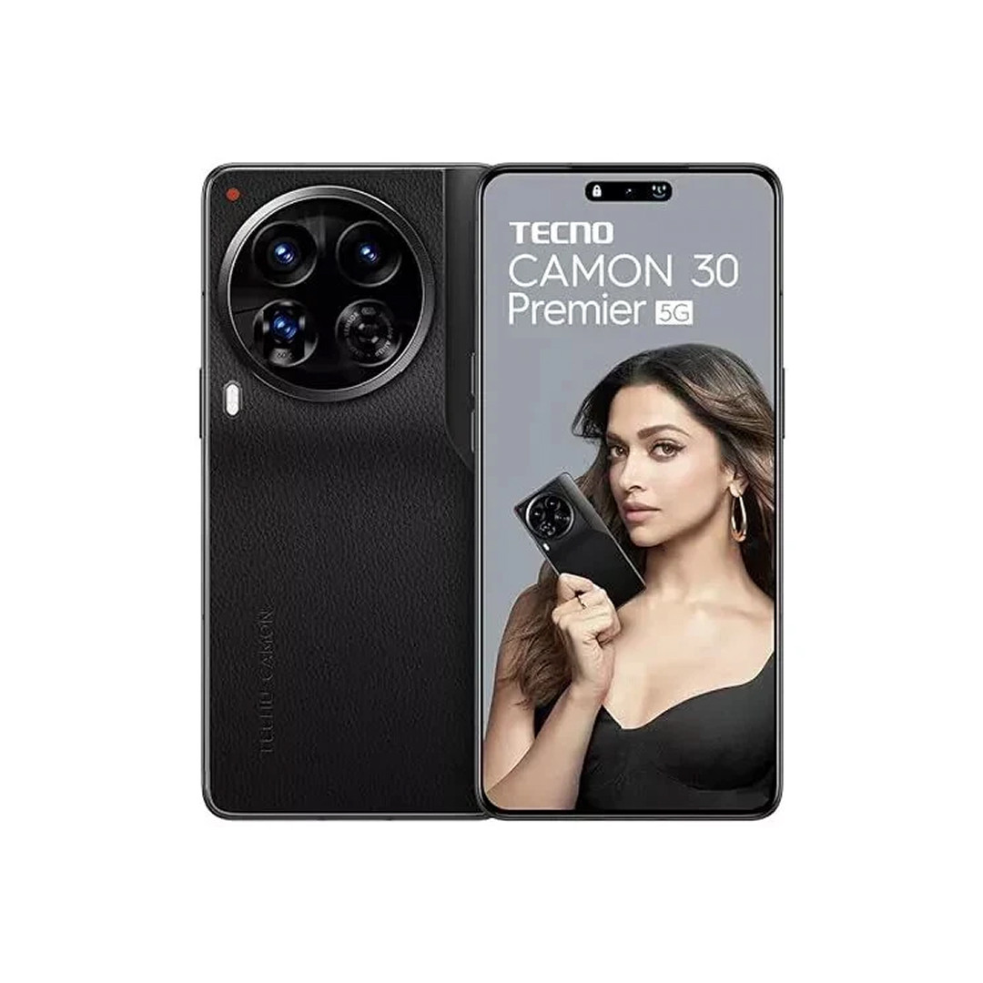 Tecno Camon 30 Premier CL9 ? display, Dimensity 8050 chipset, 5000 mAh battery, 512 GB storage, 12 GB RAM.