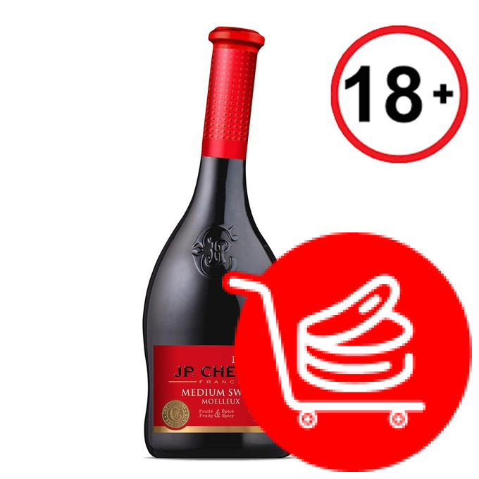 JP CHENET MEDIUM SWEET RED 750 MLS