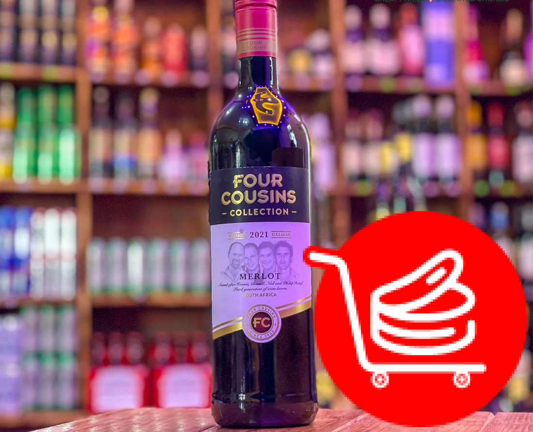 FOUR COUSINS MERLOT 750 MLS