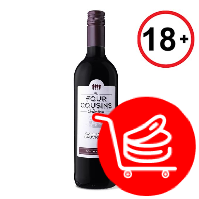 FOUR COUSINS CABERNET SAUV. 750 MLS