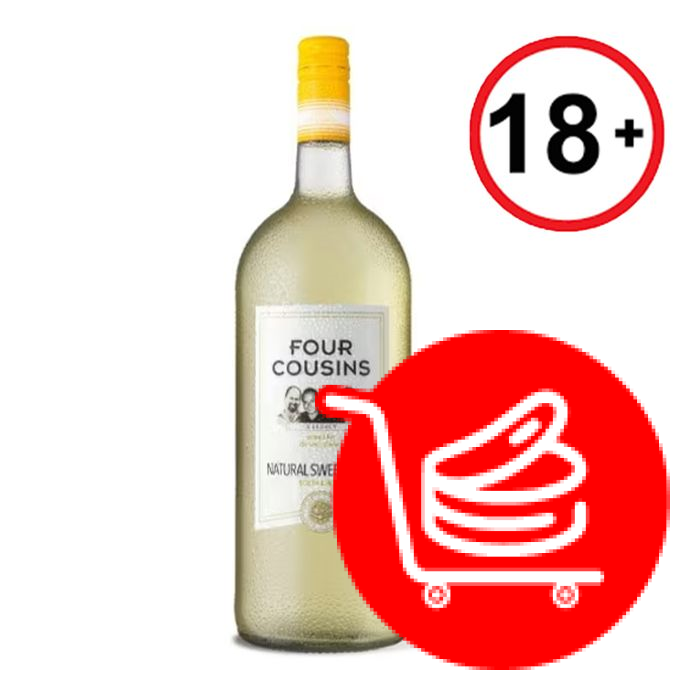 FOUR COUSINS SWEET WHITE 1500 MLS