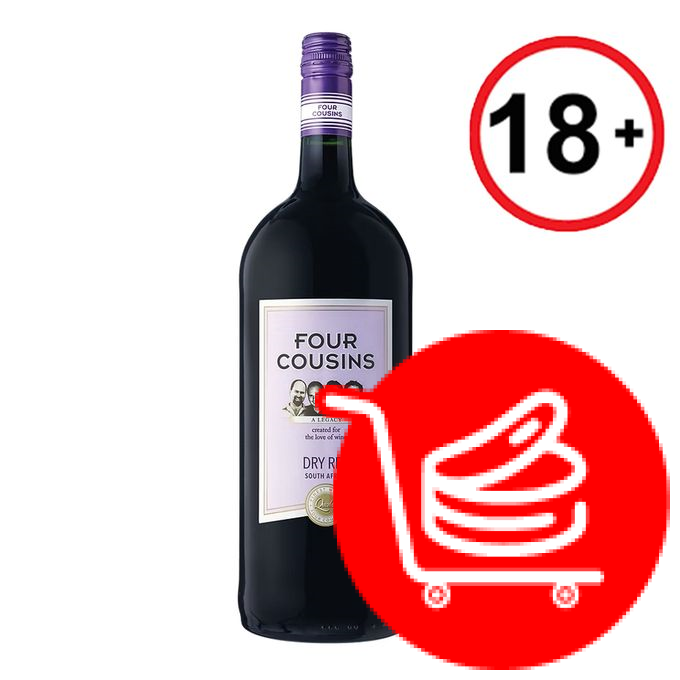 FOUR COUSINS DRY RED 5000 MLS