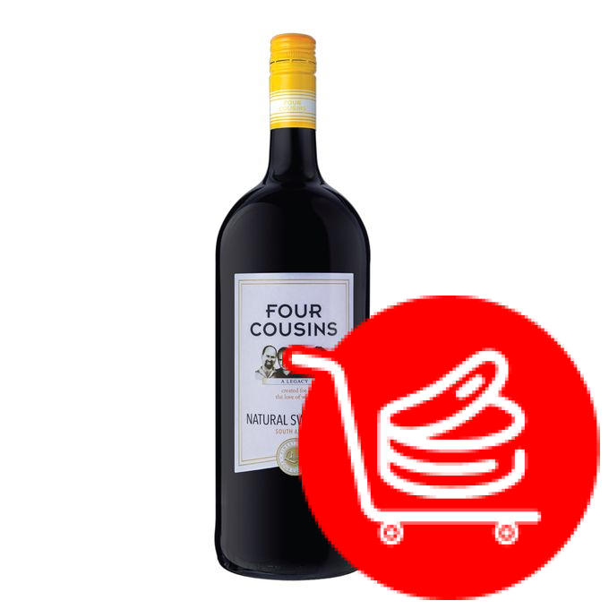 FOUR COUSINS SWEET RED 1500 MLS