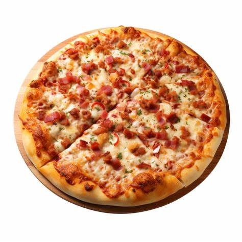 Bacon pizza large