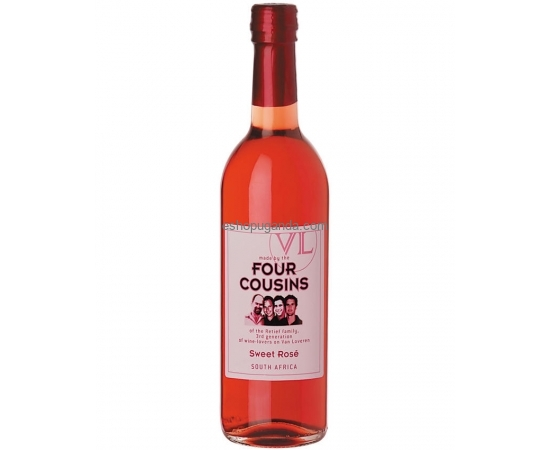 FOUR COUSINS SWEET ROSE 750 MLS