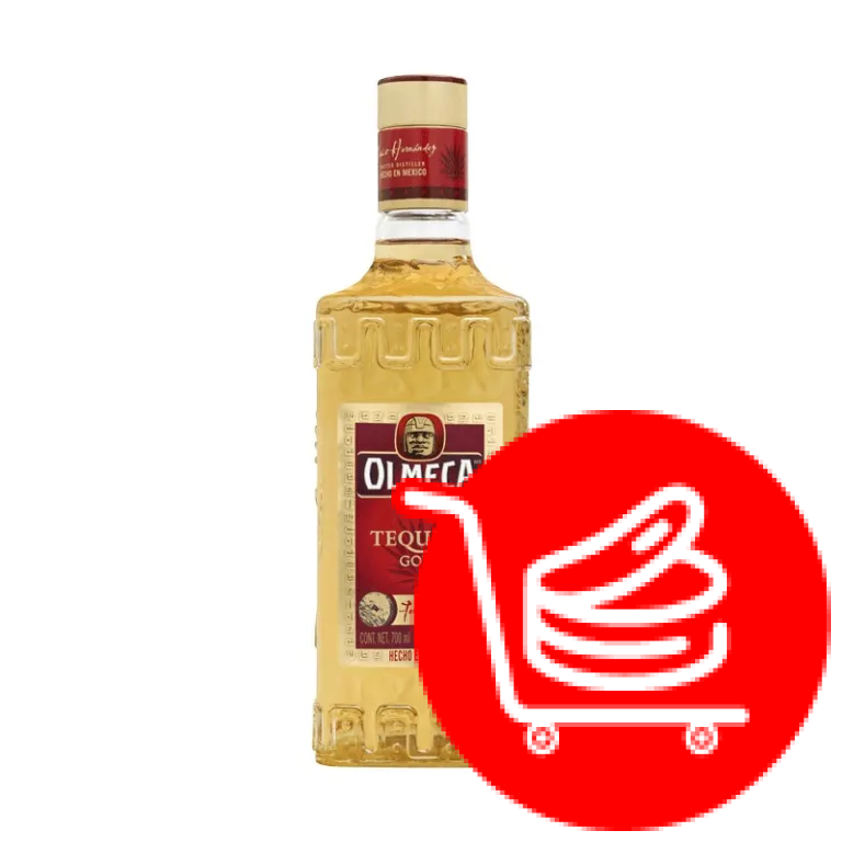 OLMECA TEQUILA GOLD 350 MLS