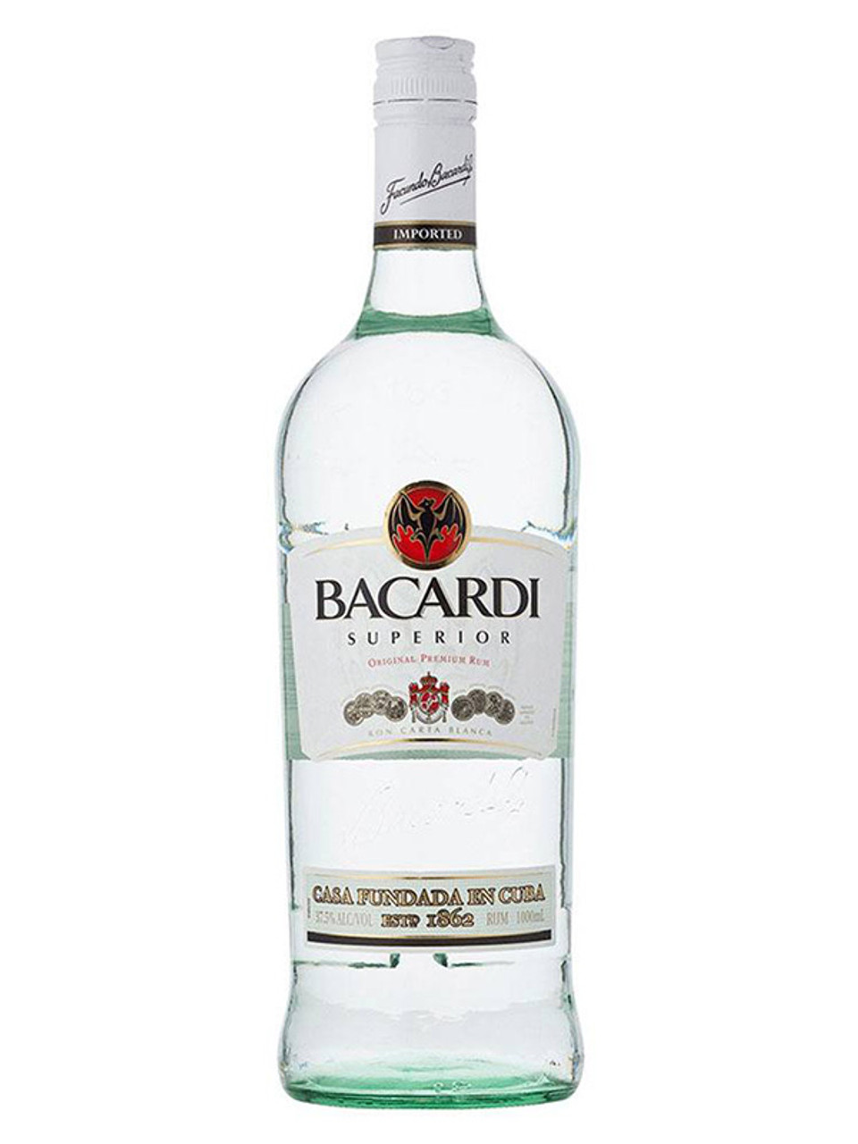BACARDI CARTA BLANCA (WHITE) 1 LITRE