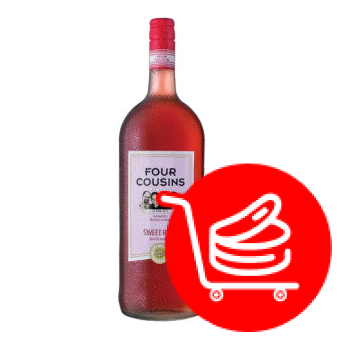 FOUR COUSINS SWEET ROSE 1500 MLS