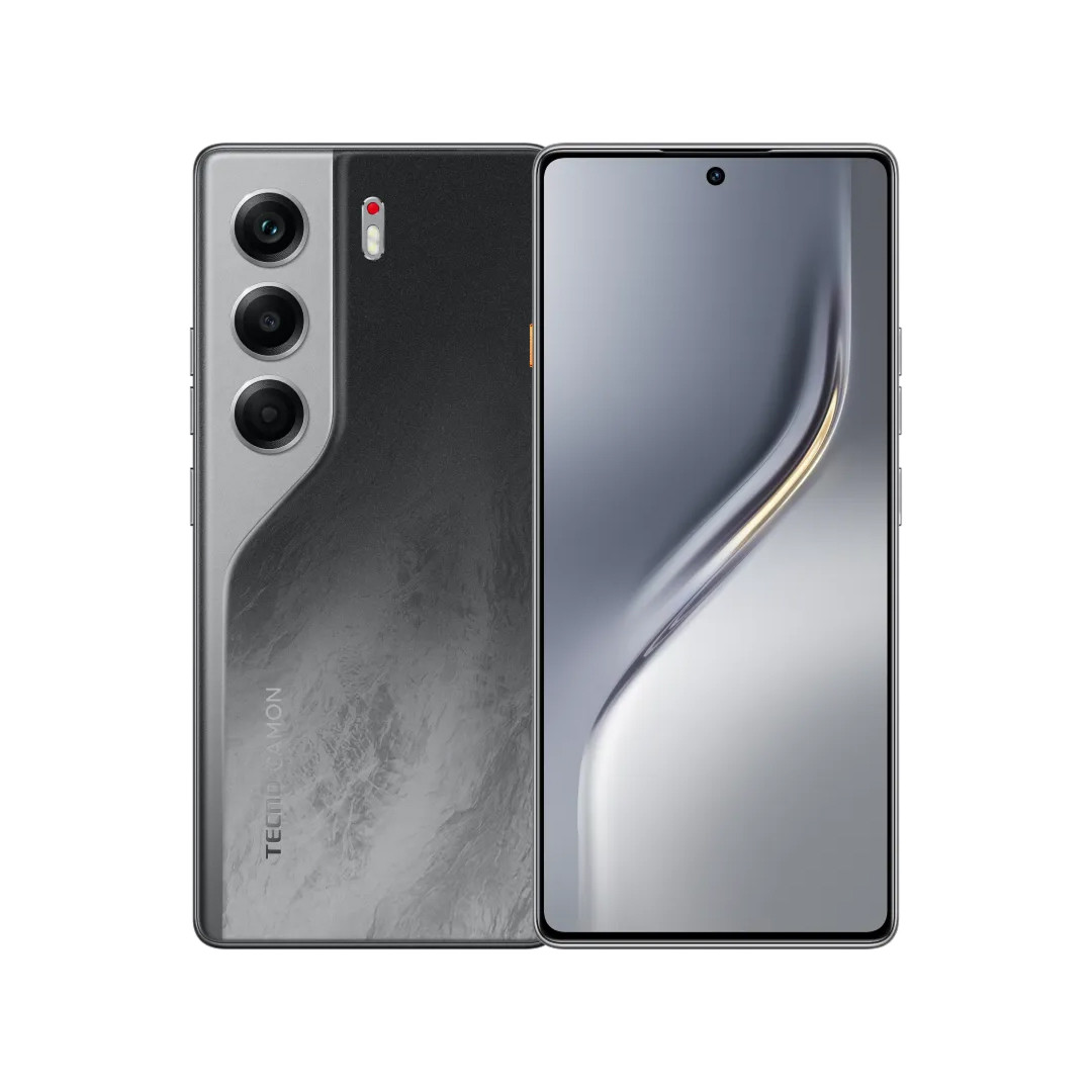 Tecno Camon 40 CM8 Premier Smartphone 5000mAh Battery 256GB ROM 12GB RAM AMOLED 120Hz - Black