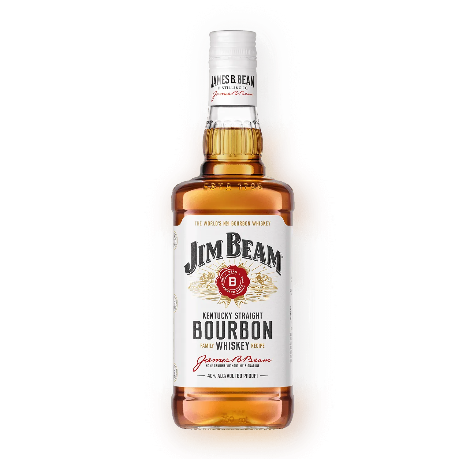 JIM BEAM WHITE  1 LITRE