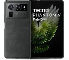 Tecno Phantom V Fold2 AE10 5G Smartphone 512GB ROM 12GB RAM 5000mAh Battery Foldable AMOLED - Black