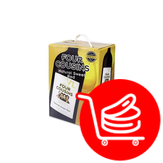 FOUR COUSINS SWEET RED 5000 MLS