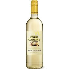 FOUR COUSINS SWEET WHITE 750 MLS