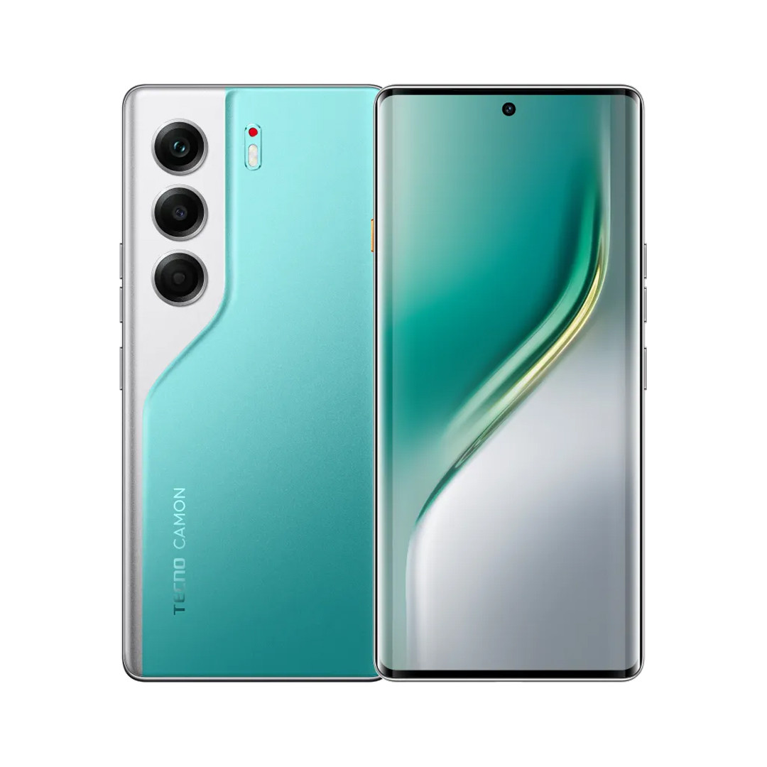 Tecno Camon 40 CM6 Pro Smartphone 5000mAh Battery 256GB ROM 8GB RAM AMOLED 120Hz - Black