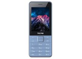 Tecno T454 Cellphone 2500mAh Battery Dual SIM Wireless FM 2.8'' Display - Black