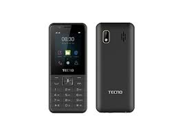 Tecno T313 Cellphone 1200mAh Battery Dual SIM Torch Light 1.77'' Display - Black